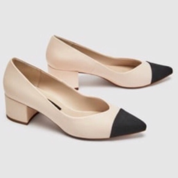 Zara Shoes - ZARA pumps pointed shoes chanel style